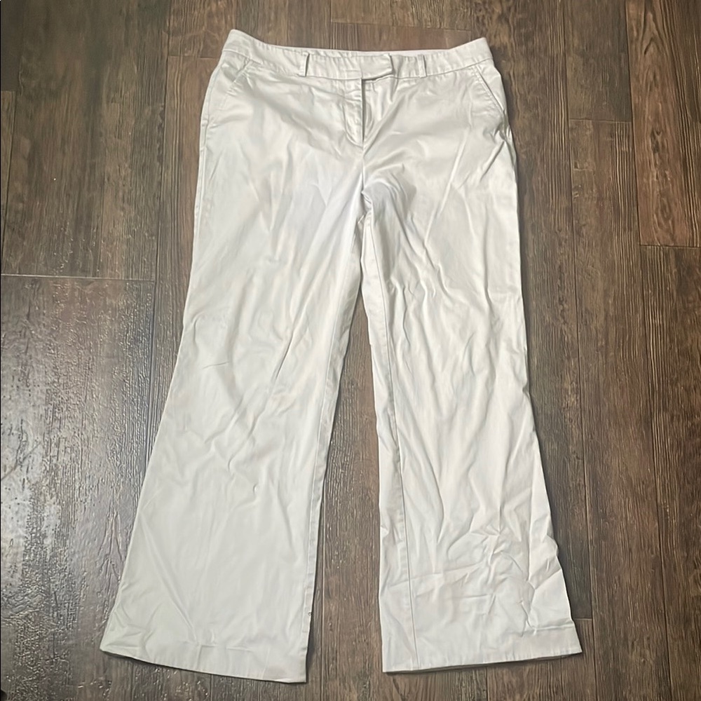 New York & Company Tan Wide Leg Jumpsuit